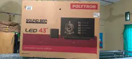 Tv led 43 polytron soundbar 43in bkn analog