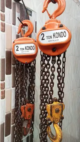 Di jual chain block/ katrol segala macam kapasitas