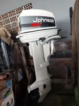 Mesin tempel Johnson 25pk jet turbo