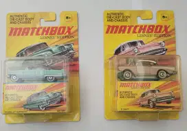 Matchbox Lesney Edition
Cadillac Fleetwood 1955 & Chevy 1957