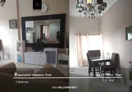 Dijual Apartement Sudirman Park Low Floor 2BR Full Furnished View Pool