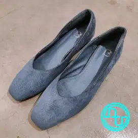 Sepatu Berrybenka Leona Ocean Blue (37) SECOND LIKE NEW