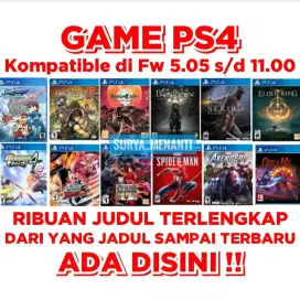 JUAL GAME PS4 TERLENGKAP MRH MERIAH HARGANYA