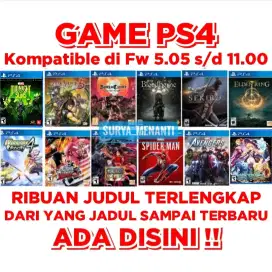 JUAL GAME PS4 TERLENGKAP MURAH HARGA TERJANGKAU