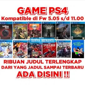 JUAL GAME PS4 TERLENGKAP HARGA MURAH MERIAH