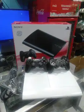 Ps3 superslim hardis 500 gb full set bisa pesan antar
