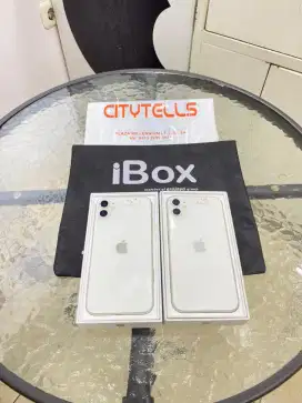 Iphone 11 128GB Garansi iBox 8 bulan lage White