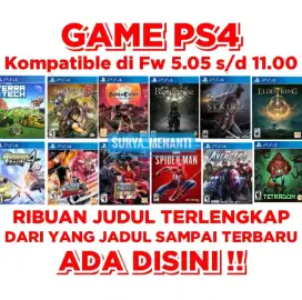 JUAL GAME PS4 TERLENGKAP HARGA MRH TERJANGKAU