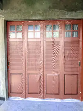 TERBAIK! Pintu garasi besi sliding sidoarjo