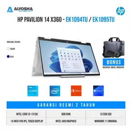 HP PAVILION EK1094TU/EK1095TU TOUCH X360 Intel i3-1315U 8GB SSD 512GB