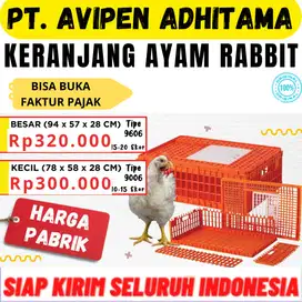 Keranjang Ayam Potong Broiler Plastik Merek Rabbit jakarta