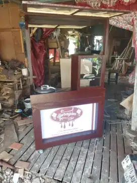 Rombong dan stand jualan