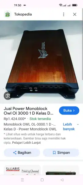 Monoblock OWL ori