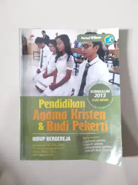 Buku Pendidikan Agama Kristen kelas 9