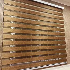 tirai jendela tipe zebra blind permeter