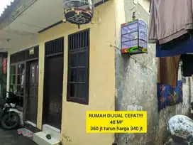 TURUN HARGA,BUTUH UANG, DI JUAL CEPAT TANPA PERANTARA RUMAH KONTRAKAN