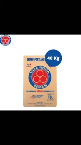 Semen 3 roda 40kg murah jogja ..