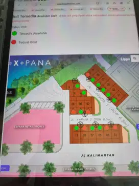 Rumah 2 lantai tipe X5 Lippo village utara