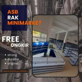 harga kebutuhan rak minimarket / rak supermarket termurah original