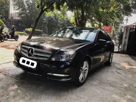 Mercedes-Benz C300 2012 avantgarde panoramic antik hitam