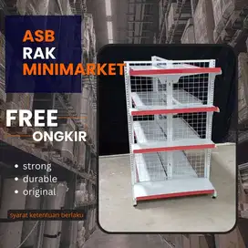 rak minimarket toko / rak gondola toko  harga termurah , terdekat