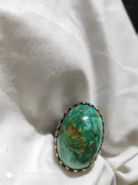 Cincin pirus persia hijau antik persia jenong