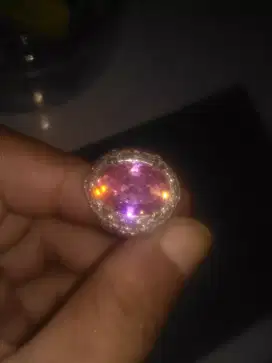Cincin Pink American diamond