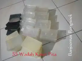 50 Kotak Plastik Kaset Pita Antik