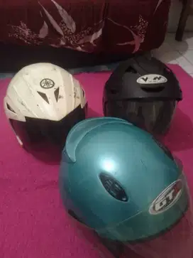 3 PC helm bekas masih bagus Borongan