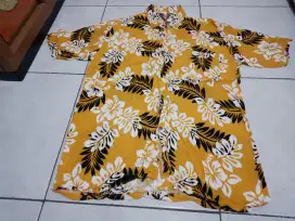 Baju kemeja pantai asli bali, halus lembut,size L, P79cm L50cm, nego