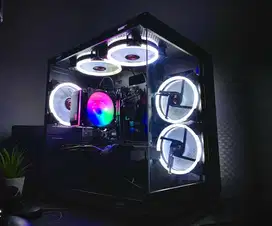 PC GAMING EDITING I5 / RX 6700XT / RAM 16GB DLL - MURAH