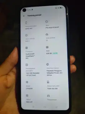 Oppo a92 resmi 6/128