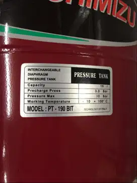 spare part pompa air tabung tangki shimizu 19 liter
