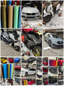 Pemasang stiker wrapping,polet