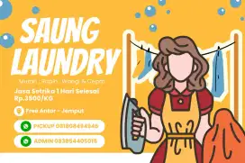 Dibutuhkan cepat operator setrika laundry