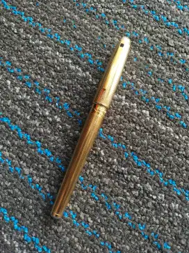 St Dupont roller ball pen gold plated