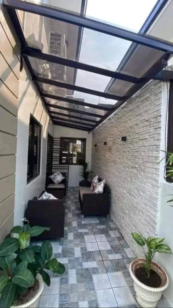 kanopi sleding warna bening murah terjangkau