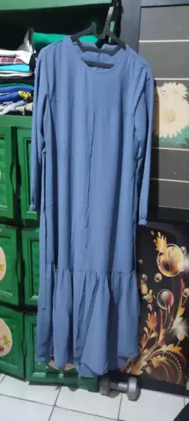 Gamis warna biru