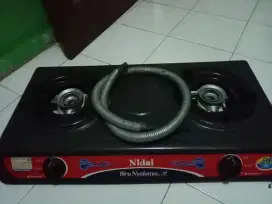 Kompor Gas merk Nidai + selang