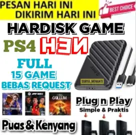 HDD EKSTERNAL PS4 320GB FULL GAME Mrh SIAP DIKIRIM