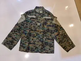 baju dan celana usmc green size small - regular knds 90 bagus