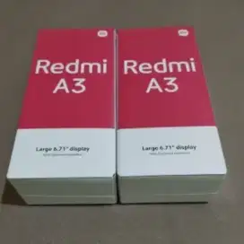 Xiaomi redmi A3 4/128 danjuga 9C garansi resmi tAm