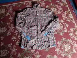 Kemeja image size M hem pria murah kemeja pria flanel ori baju pria