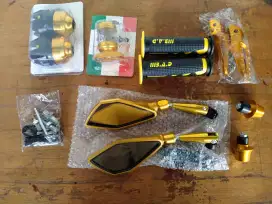 Set Variasi Spion Gold