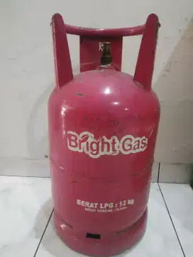 Tabung Gas Bright Gas Merah 12KG (kosong)