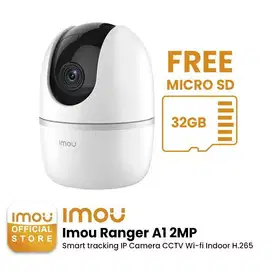 CAMERA CCTV WIFI FREE PENYIMPAN RECORD 32GB