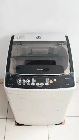JUAL MURAH MERIAH & NEGO. MESIN CUCI SANKEN SMART TURBO DRUM 10Kg