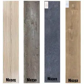 Lantai Kayu Vinyl 3mm Nasa Tahan Air dan Rayap Volume 3,12m2/box