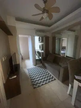 Apartemen pakubuwono terrace tipe 2BR interior rapi lantai rendah