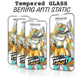 Tempered GLASS Full Screen Anti STATIC BENING